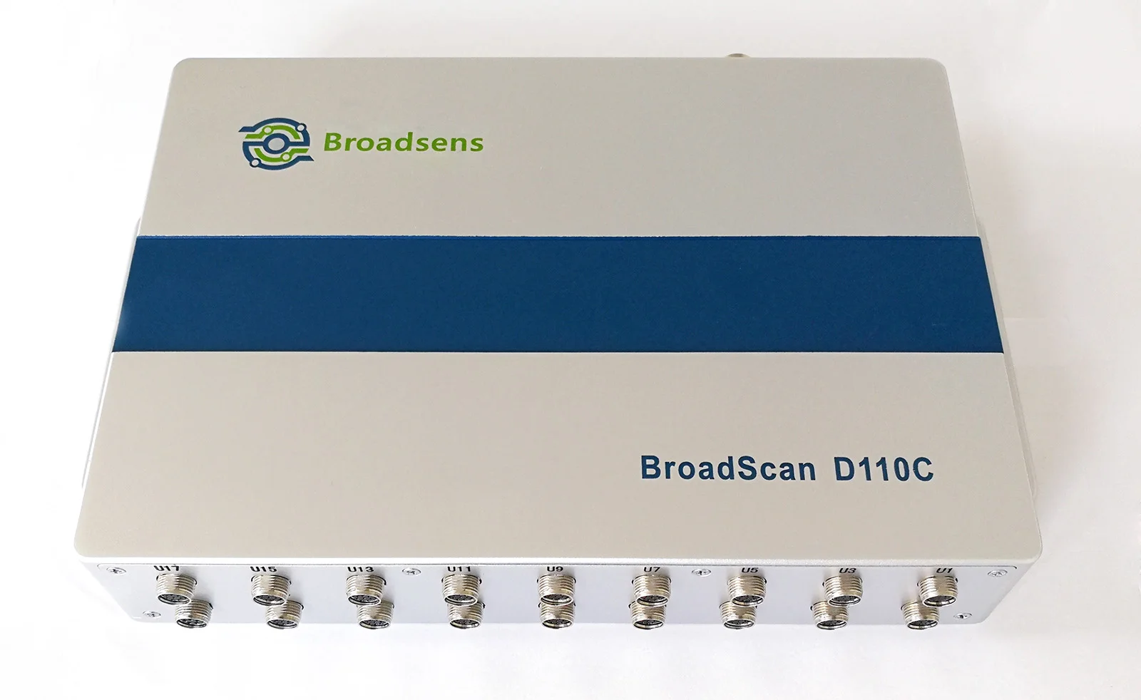 宽扫描D110C超声波发射器和接收器顶视图