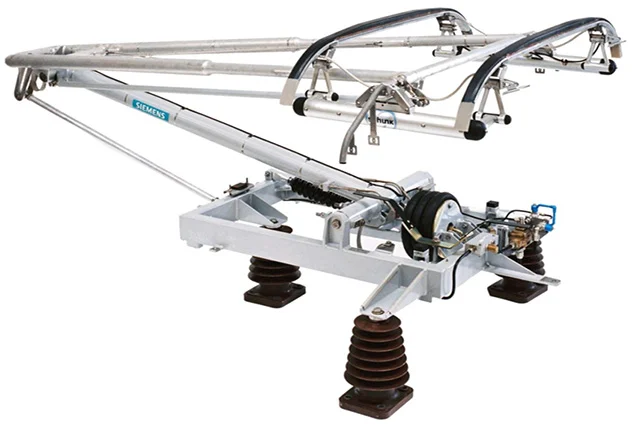 Train Pantograph Pantograph and power line vibration monitoring