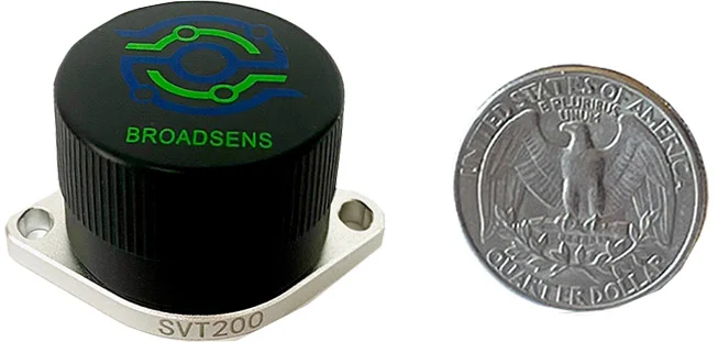 Compact wireless vibration sensor SVT200-T