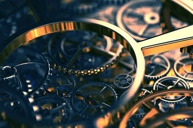 Gears and precision machines