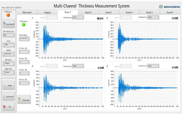 BroadMTM超声测厚软件